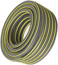 Heavy Duty Vinyl Garden Hose Kink Resistant Outdoor Water Hose with Fittings for Lawn Garden Car Wash Gray-4-points 30m by Unknown