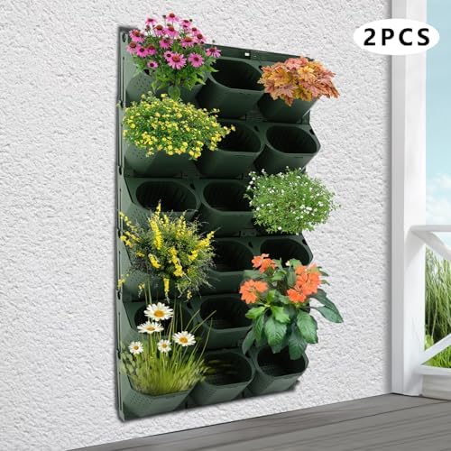 36-Pot Vertical Wall Planter Self Watering Indoor Garden - Image 7