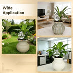8 PCS Large Plant Self-Watering Globes, 16.9 oz Slow Release Watering Bulb with Ceramic Spike Stake, Top Fill Plastic Water Orbs, Automatic Irrigation Insert for Home Garden Office - Image 6