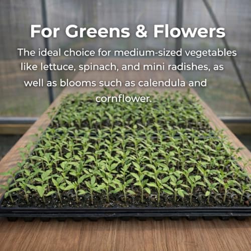 Gardzen 10 Pack 128 Cell Seed Starter Trays - Image 7
