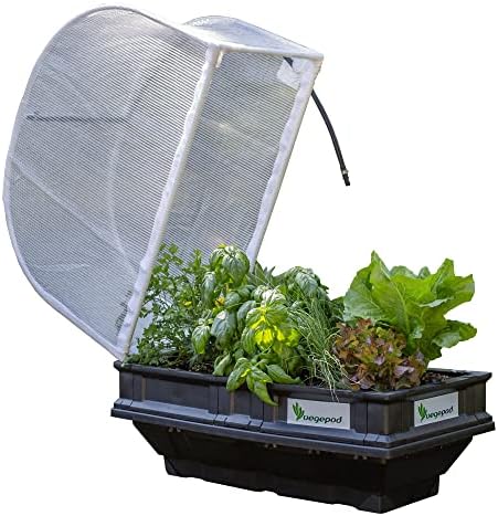 Vegepod - Raised Garden Bed - Self Watering Container Garden Kit with Protective Cover, Easily Elevated to Waist Height, 5 Years Warranty (Small) by Vegepod