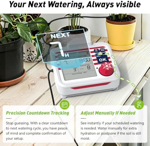 RAINPOINT Indoor Large Display Automatic Plant Waterer Kit - Image 3