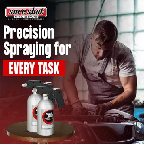 Sure Shot M2400S 24 oz Anodized Aluminum Sprayer, Adjustable Nozzle - Image 4