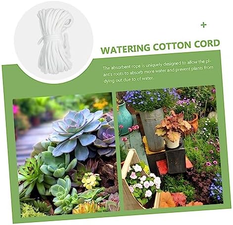 UKCOCO 2sets Automatic Watering Cotton Cord for Indoor Absorbent Plant Watering Rope for Growth for Irrigation - Image 6