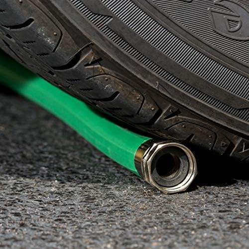 Rain Bird PGH50 Premium Heavy-Duty Garden Hose, 100% EDPM Rubber, Hexagonal, 5/8" Inside Diameter x 50’ Long, 3/4" GHT, Green - Image 4