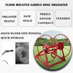 Metal Agricultural Hose Reel, Outdoor Garage Hose Reel Machine, Wall Mounted Hose Reel Cart, Handheld Garden Hose Reel, Easy Watering,Black - Image 5