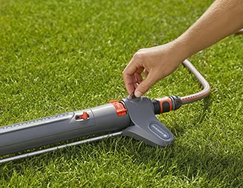 GARDENA (18712-80) Aquazoom 2700 Sq. Ft. Fully Adjustable Oscillating Sprinkler, for Flexible, Leak Proof and Precise Watering, Compatible with Any Hose Brand, No Quick Connect - Image 3