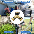 SPECILITE 75ft 304 Stainless Steel Garden Hose + Garden Hose Splitter 2 Way - Image 7