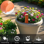 30 oz Terracotta Plant Watering Globes, 3Pack Self-Watering Clay Irrigation - Image 3