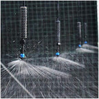 Gardening Watering System Tools 10 360-degree Rotating Micro-Sprinkler Kits Small Set Hanging Plug-in Agricultural Greenhouse Garden Lawn Irrigation (Color : White) - Image 3