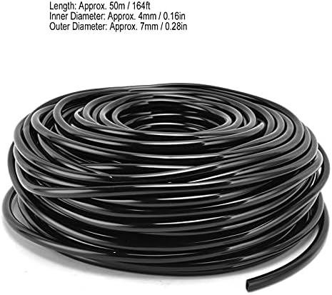 Drip Irrigation Supply Tubing, 164Ft Drip Irrigation Emitters, Multi Purpose Distribution Tubing for Gardens, Flower Beds, Lawns - Image 6