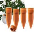 The Olla Company Terracotta Watering Spikes with Lids, Large 4 Pack by TheOllaCompany