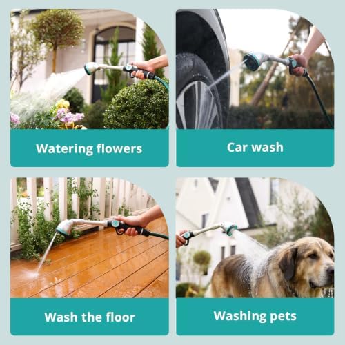 QUOBAS 16'' Watering Wand, Heavy Duty Garden Hose Nozzle with Thumb Control - Image 6