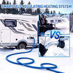 50FT Heated Water Hose for RV,-45 ℉ Anti-freezing Heated Garden Hose，Electrically Heated Hose of Rv Accessories，Rv Freshwater Hoses with Fittings - Image 3