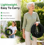 Ultra-Lightweight Garden Hose 50 ft with Spray Nozzles - Image 5