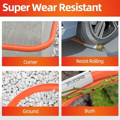 SPECILITE Garden Water Hose 75 ft x 5/8" for yard, Heavy Duty & Flexible - Image 4
