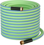 Atlantic Garden Hose 200 ft Green 5/8" Heavy Duty Water Hose Extension by Atlantic