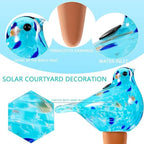 Plant Watering Globes, Bird Glass Self Watering Planter Insert - For Indoor & Outdoor Plants - Glass Plant Water Globes For Daily Use, Planter Spikes To Support Indoor & Outdoor Plant Health, Sky Bule - Image 3