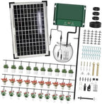 Sun Powered Automatic Drip Watering with 50 Emitters for Garden Bushes and Outdoor Cultivation Solar Automatic Plant Watering - Image 6