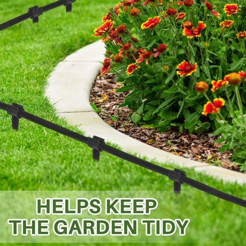 100 Pcs Irrigation Drip Support Stakes 1/2 Inch Tubing Hose Holder, Pipe Universal Drip Lines Tubing Hose for Gardening Patio Lawn Irrigation Growing - Image 5
