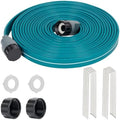 LINEX Sprinkler Soaker Hose 25 ft for Garden Lawn Watering Hose with Hose Stakes by LINEX