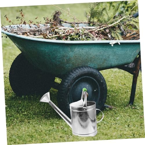 Xmas Vintage Stainless Steel 5l Watering Can for Garden Plants - Image 5