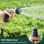 FANHAO Metal Lawn Sprinkler for Yard+Metal Water Hose Nozzle Sprayer - Image 2