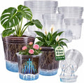 Bluepro Self Watering Pots for Indoor Plants, 10/8/6.5/5 Inch, 16-Pack by Bluepro