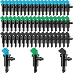 Drip Emitter 150 Pieces Irrigation Drip Emitter Garden Flag Dripper Trees and Shrubs(ColorC) by Unknown