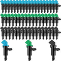 Drip Emitter 150 Pieces Irrigation Drip Emitter Garden Flag Dripper Trees and Shrubs(ColorA) by Unknown