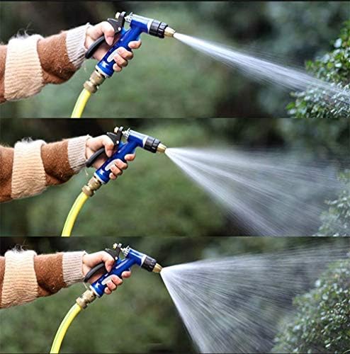 Garden Hose Nozzle, Hose Spray Nozzle with Adjustable Spray Patterns, Hose Sprayer Heavy Duty Metal Water Hose Nozzle - Image 7