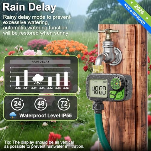 Programmable Digital Sprinkler Water Hose Irrigation Timer for Lawn - Image 4