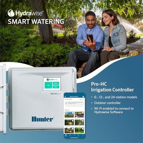 Hunter PRO-HC WiFi Sprinkler Controller, 24 Zone Smart Irrigation Timer - Image 2