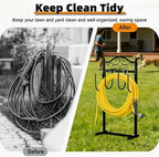 Water Hose Holder For Outside, Freestanding Garden Hose Organizer - Image 4