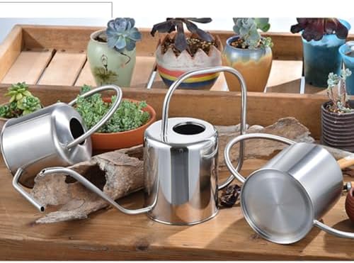 OSALADI Stainless Steel Watering Kettle Small Long Spout for Succulents Indoor Outdoor Plants Gardening Watering Can - Image 7