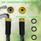 50FT Garden Hose,Flexible Water Hose, 10-Function Sprayer, Non-Expanding - Image 7