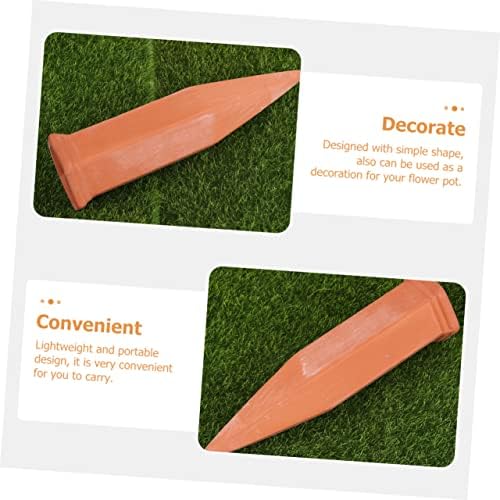 TOYANDONA 8Pcs Ceramic Automatic Watering Device for Flower Pot Plant Red - Image 5