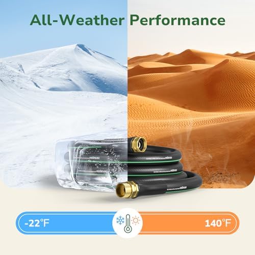 GreatBuddy Garden Hose 25ft, 5/8" Heavy Duty Water Hose - Image 4