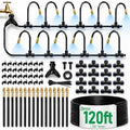 Bonviee 120FT Drip Irrigation System with Adjustable Nozzles by BonvieeDirect