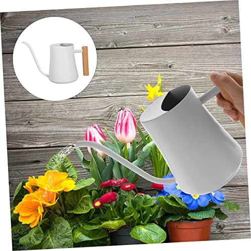 TOYANDONA Stainless Steel Retro Watering Can Self Watering Pot for Garden Mister for Plants Capacity Ergonomic Handle - Image 4