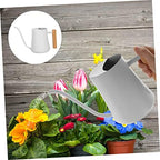 TOYANDONA Stainless Steel Retro Watering Can Self Watering Pot for Garden Mister for Plants Capacity Ergonomic Handle - Image 4