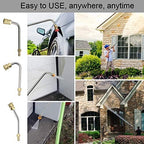 Selkie Pressure Washer Extension Wand Upgrade Power Washer Lance with Spray Nozzle Tips,30°,90°,120° Curved Rod, 1/4’’Quick Connect, Replacement for Anti-Leaked Ring 4000 PSI… - Image 5