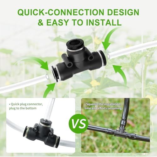 Automatic Watering System for Potted Plants - 10-Pot Indoor Plant Waterer with Timer, Leak-Proof Design & USB-C/Battery Power - Image 4