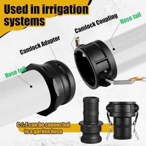 Pelopy 6 Pcs 3 Inch Black Cam Lock Fittings Kit - Image 4