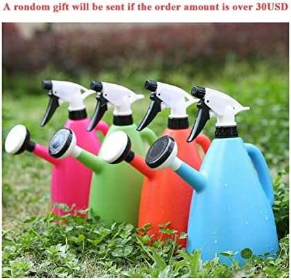 Watering Pot Watering Can for Indoor Plants 1000ml Plastic Watering Kettle with Adjustable Sprayer Water Can for Succulent Bonsai Garden Flower Practical (B) - Image 4