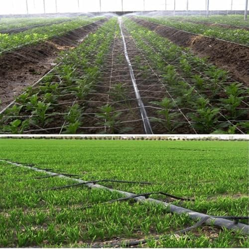 Plant Drip Irrigation Belt. Micro Irrigation System Hose Watering Streamline Soaker Drip-Hose Tape(Without Holes,20m) - Image 3