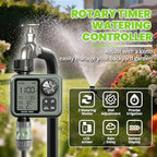 Sprinkler Timer for Garden Hose, Irrigation Water Timer with Rain Delay, Automatic Manual Watering for Lawn Yard Outdoor Drip Irrigation System - Image 2