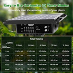 49FT Solar Drip Irrigation System Kit, Auto Watering for 15 Pots - Image 3