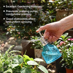 Zopeal 8 Pcs Glass Plant Mister Spray Bottle 200ml Vintage Plant Spritzer Multicolor Succulent Watering Bottle Watering Can 6.4'' with Plastic Top Pumps for Indoor Outdoor Garden Plants (Silver) - Image 4