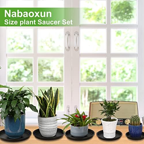 4 Pack 15 Inch Plant Saucer Plastic Plant Saucer Drip Trays Plant Saucers for Indoors Outdoor Plant (15 inch 4Pack) - Image 6